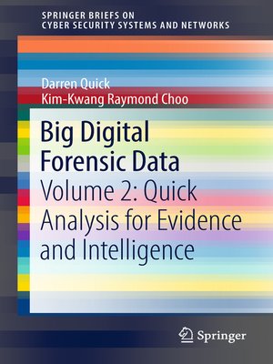 cover image of Big Digital Forensic Data